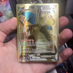 2016 Dragonite-EX Evolutions Full Art Holo Card 106/108 Ultra Rare - Image 1
