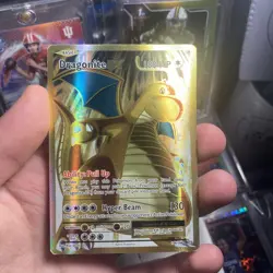 2016 Dragonite-EX Evolutions Full Art Holo Card 106/108 Ultra Rare - Image 4