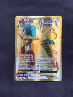 Pokemon Cards: Evolutions Ultra Rare Full Art: Dragonite EX 106/108 - Image 1