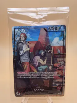 One Piece TCG Shanks OP09-001 PSA Magazine Promo SEALED - Image 1