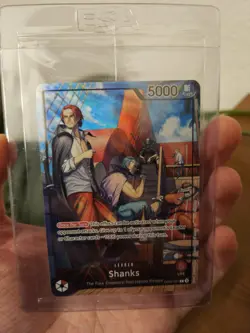 One Piece TCG Shanks OP09-001 Card from PSA Magazine Sealed Promo Card - Image 2