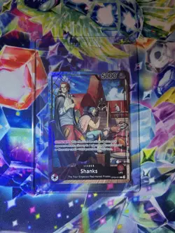 One Piece TCG: Shanks OP09-001 Card PSA Magazine Promo, Sealed - Image 1