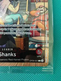 One Piece TCG: Shanks OP09-001 Card PSA Magazine Promo, Sealed - Image 4