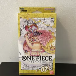 One Piece Card Game Big Mom Pirates Starter Deck ST-07 TCG English New Sealed - Image 2