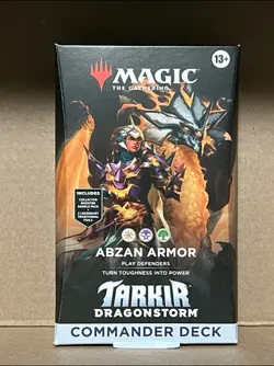 MTG Abzan Armor - Tarkir Dragonstorm - Sealed Commander Deck Magic The gathering - Image 1