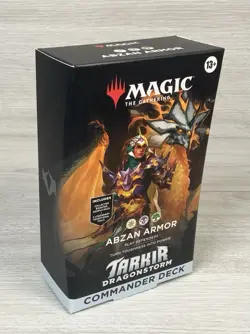 MTG Magic The Gathering Tarkir Dragonstorm Abzan Armor Commander Deck New Sealed - Image 3