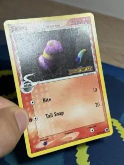 Ekans 47/101 2006 EX Dragon Frontiers Pokemon Card Reverse Holo Yuka Morri Art - Image 4