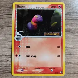 Pokemon Ekans Ex Dragon Frontiers 47/101 Holo Stamped Common 2006 - Image 1