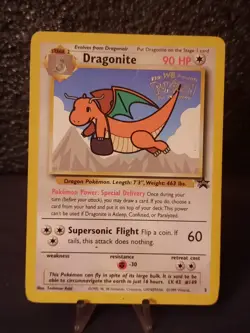Pokemon Card Dragonite Movie Promo 05/53 WOTC Promo 1999 Pokemon TCG - Image 1