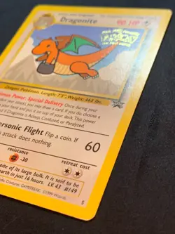 DRAGONITE (MOVIE PROMO) - 05/53 - WOTC STAMPED PROMO POKEMON CARD - MP - Image 3