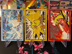 #144 Moltres Zapdos Articuno Cracked Ice Holo 2025 Pokemon Safari Peru Us Seller - Image 1