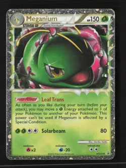 Meganium (Prime) Promo Holo HGSS Promos HGSS08 HP Pokemon TCG - Image 1