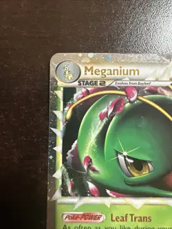 Meganium HGSS08 Prime Pokemon TCG Heartgold Soulsilver Promo DMG - Image 2