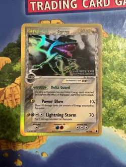 Pokemon Rayquaza 13/113 Reverse Holo Rare EX Delta Species - Image 1
