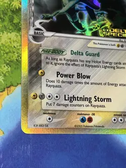 Pokemon Rayquaza 13/113 Reverse Holo Rare EX Delta Species - Image 3