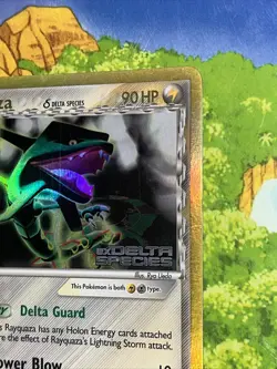 Pokemon Rayquaza 13/113 Reverse Holo Rare EX Delta Species - Image 5