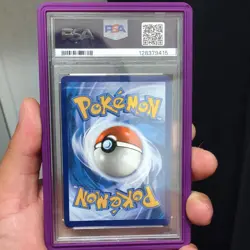 Pokemon Mew ex 216/091 SV: Paldean Fates Shiny Ultra Rare Holo EX PSA 9 2024 - Image 2