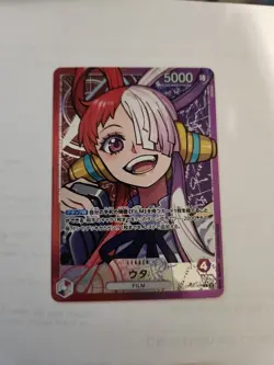 Uta OP06-001 Leader Parallel Alt Art Wings of The Captain ONE PIECE NM Japanese - Image 1