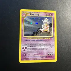 Slowking 14/111 Neo Genesis Pokemon Card Holo Rare Moderately Played MP + - Image 2