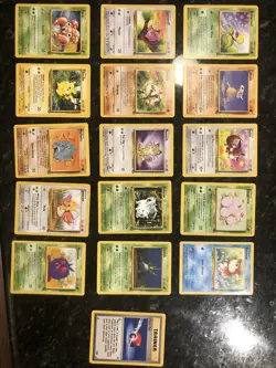 Complete Lot of Common Pokemon Cards - Jungle Set - Unlimited MP-NM - Image 1