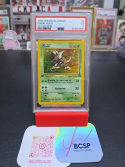 Pinsir 9/64 1st Edition PSA 5 Holo 1999 Jungle Pokemon Card - Image 3