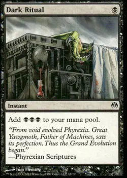 Dark Ritual Duel Decks: Phyrexia vs. The Coalition MTG Magic the Gathering card - Image 1