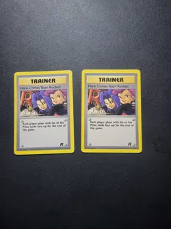 Pokemon WOTC Lot Of 33 Rare Team Rocket Unlimited Cards 16 Holos damaged-Nm - Image 5