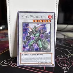 1ST EDITION NITRO WARRIOR 2009 DP08-EN013 YUGIOH CARD (LP) - Image 1