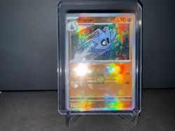 Pupitar 048 Pokemon Prismatic Evolutions Master Ball Reverse Holo Card NM+ - Image 3