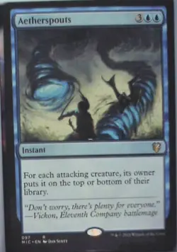 Aetherspouts - Commander: Innistrad: Midnight Hunt: #97, MTG Nm C252 - Image 1