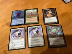 6x MTG Commander rares, mythic, and foils Mixed lot MN to good condition - Image 1