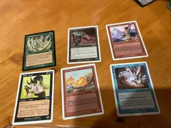 6x MTG Commander rares, mythic, and foils Mixed lot MN to good condition - Image 1