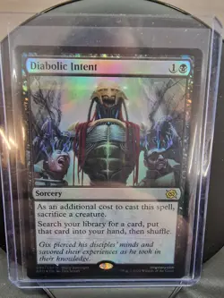 Diabolic Intent The Brothers' War Foil - Image 1