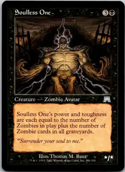 Magic the Gathering MTG Soulless One Onslaught NM ref.M046 - Image 1