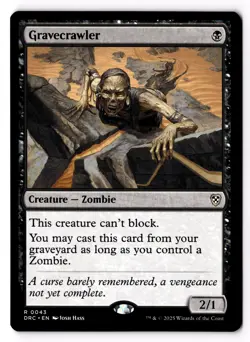 Gravecrawler 43 Commander: Aetherdrift Normal NM - Image 1