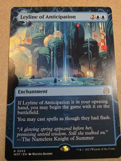 Leyline of Anticipation - Wilds of Eldraine Regular - Mtg - Image 1
