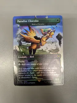 Paradise Chocobo - Birds of Paradise (Borderless) Commander: Final Fantasy Foil - Image 1