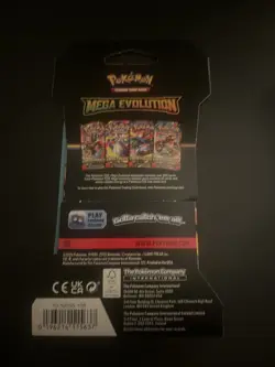 (VERY HEAVY) 33.17g Pokemon TCG Mega Evolution Sleeved Booster Pack (SEALED)✅ - Image 4