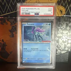 Pokemon Suicune GameStop Exclusive Promo Stamped Holo PSA 9 #026/094 - Image 1