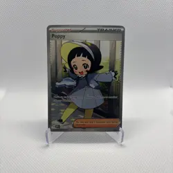 Poppy 220/197 Obsidian Flames Full Art Ultra Rare Pokemon TCG Card NM - Image 1
