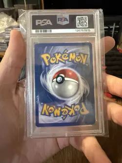 2000 Pokemon Team Rocket Dark Gyarados-Holo Prerelease PSA 8 - Image 2