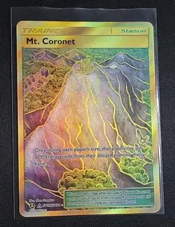 Pokemon Mt. Coronet Full Art Secret Rare Hidden Fates Shiny Vault SV89/SV94 (M) - Image 1