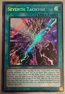 YUGIOH- Seventh Tachyon - MZTM-EN016 - Secret Rare - 1st Edition - Image 1