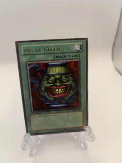 Pot of Greed LOB-119 The Legend of Blue Eyes White Dragon 1st Edition - Image 2
