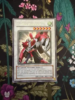 Yugioh Turbo Warrior DP08-EN015 - Yusei - 1st Edition - Image 1
