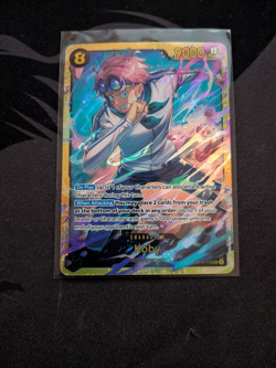 One Piece Koby (119) OP11-119 A Fist of Divine Speed Foil SEC - Image 1