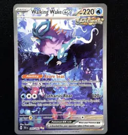 Walking Wake ex Special Illustration Rare TEF SV05: Temporal Forces 205/162 - Image 1