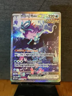Walking Wake ex 205/162 SV05: Temporal Forces Holo Special Illustration Rare NM - Image 1