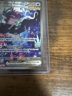Pokemon TCG Walking Wake EX Scarlet & Violet Temporal Forces 205/162 SIR - Image 3