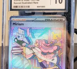 Pokemon 2023 EN Miriam Trainer Scarlet and Violet 251/198 graded CGC 10 - Image 4